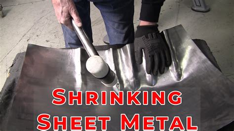 how to shape sheet metal with hand tools|hand shape sheet metal.